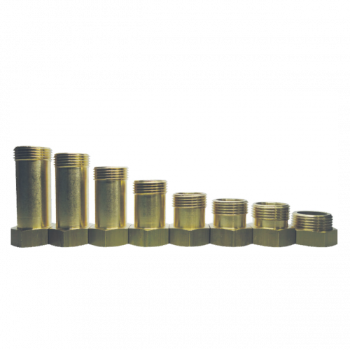 Rallonge Compteur Laiton M&acirc;le-Femelle (avec ou sans porte clapet)