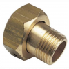 Raccord Laiton Compteur - M&acirc;le - Femelle - Ecrou Tournant Prisonnier
