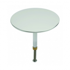 Clapet recouvrant pour vidage de bain D. 72 mm, chromé - Valentin