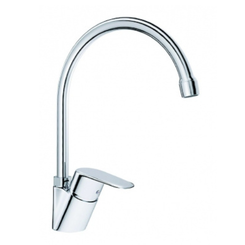 Mitigeur &Eacute;vier Roca Adele monotrou &agrave; bec tube NF